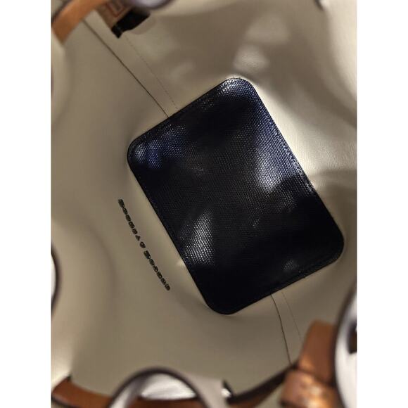 Dooney & Bourke Serena Small Bucket Bag crossbody pouch Blue Vintage 41-05 - Picture 11 of 14